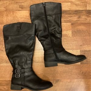 Size 8.5 wide boots